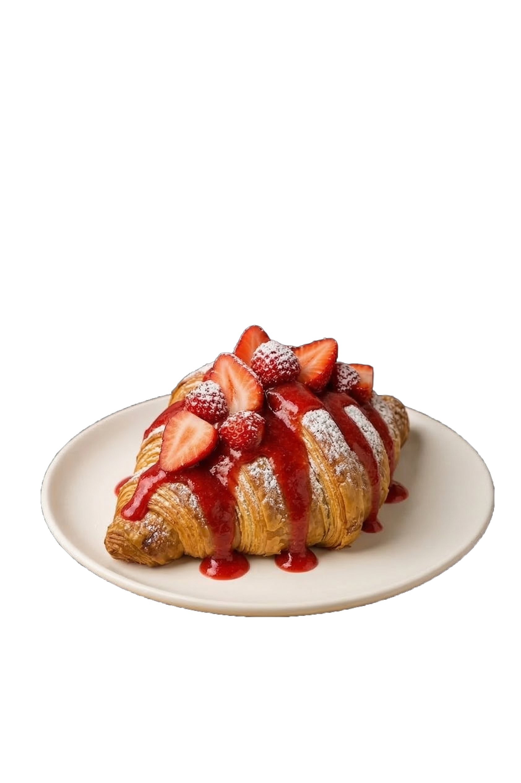 Croissant-Onigiri Fraise